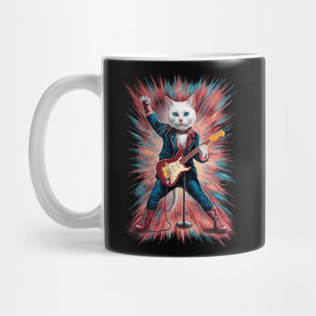 Ziggy Stardust Cat by CustomCraze